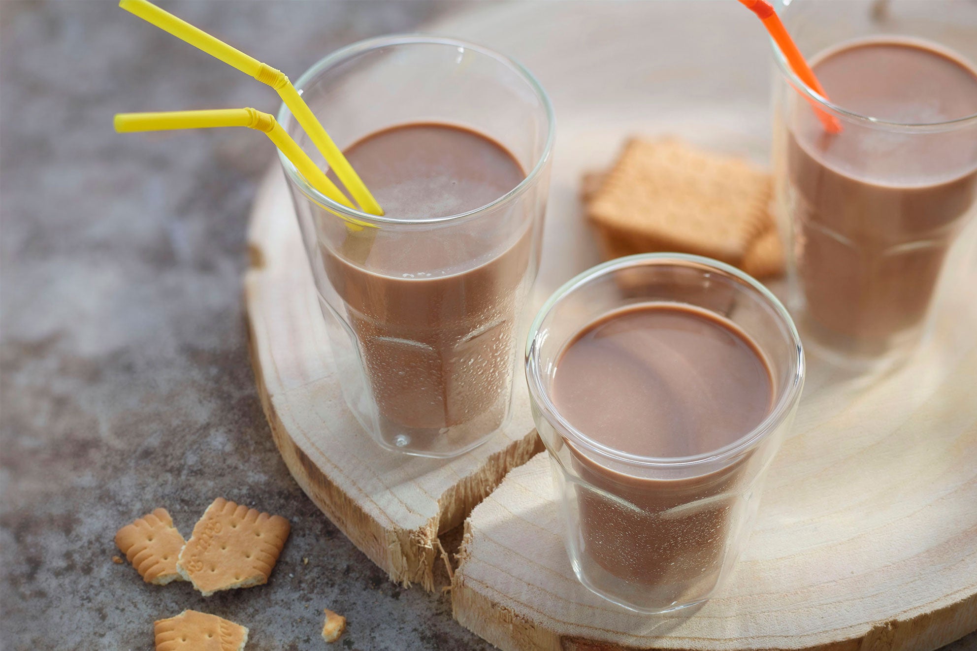 Receta de batido de Nesquik® y caramelo Receta de batido de Nesquik® y caramelo
