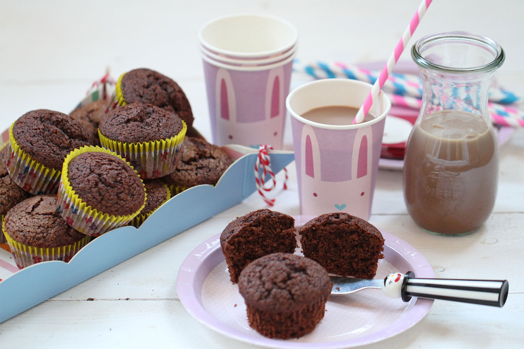Receta magdalenas de Nesquik® Receta magdalenas de Nesquik®