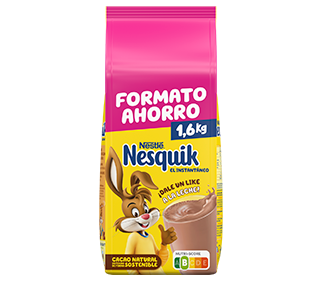 NESQUIK® ORIGINAL BOLSA CACAO SOLUBLE INSTANTÁNEO FRONT