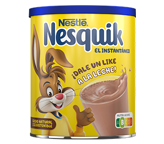 NESQUIK® ORIGINAL LATA CACAO SOLUBLE INSTANTÁNEO HERO