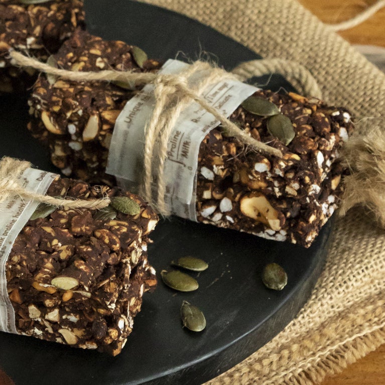 Receta Barritas de Chocolate Nesquik Mobile Receta Barritas de Chocolate Nesquik Mobile