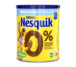 Nesquiik 0% azúcares añadidos
