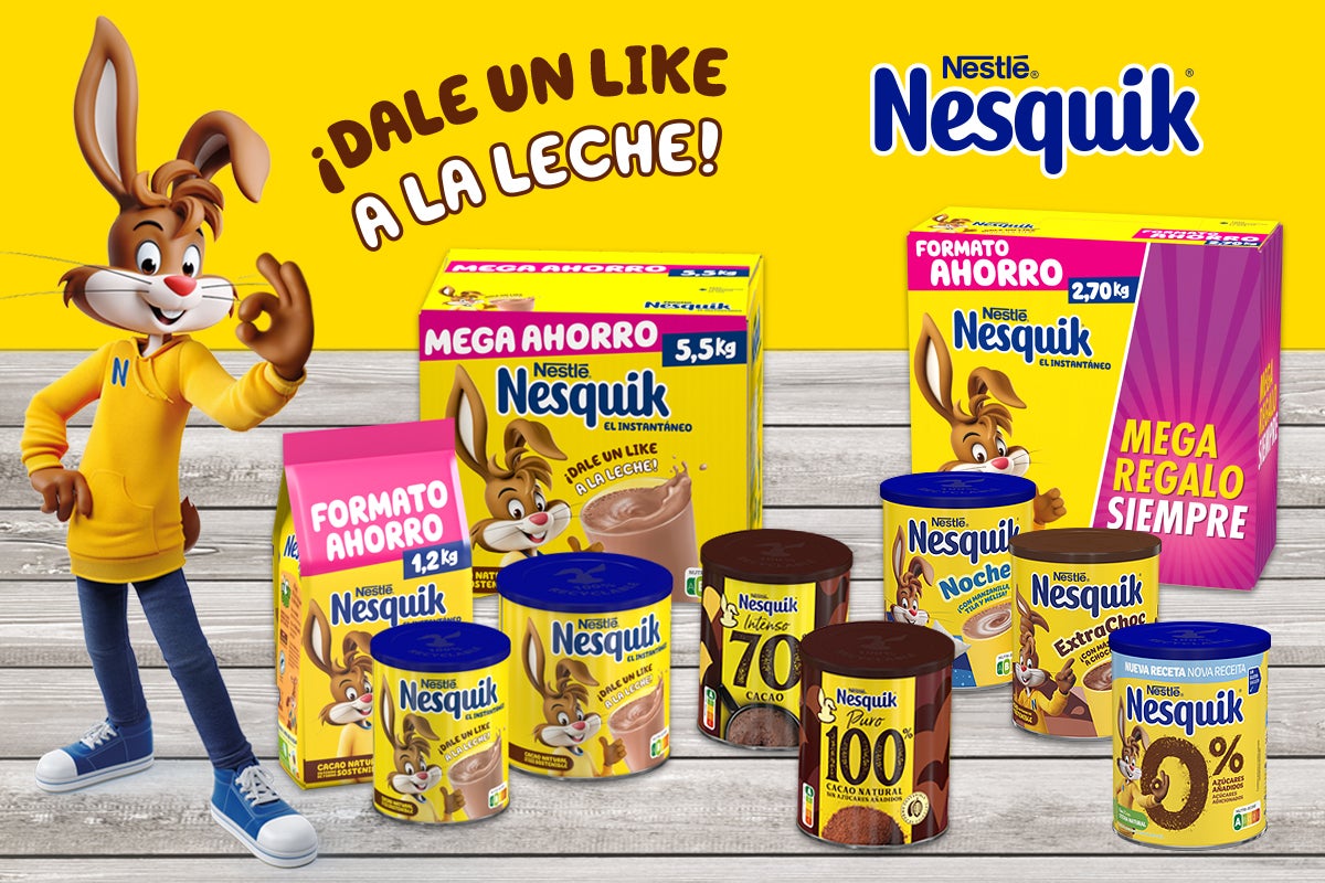 Bodegón productos Nesquik Bodegón productos Nesquik