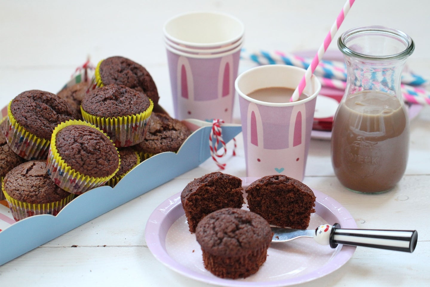 Receta magdalenas de Nesquik® Receta magdalenas de Nesquik®