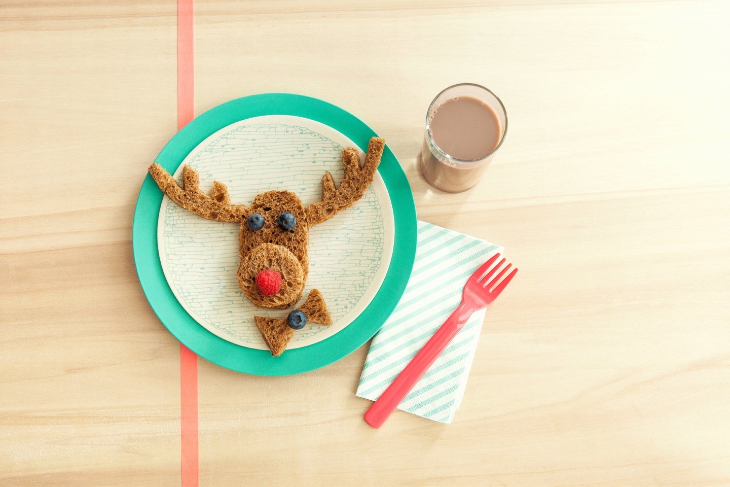 Recetas Rudolf nariz de frambuesa Nesquik® Desktop