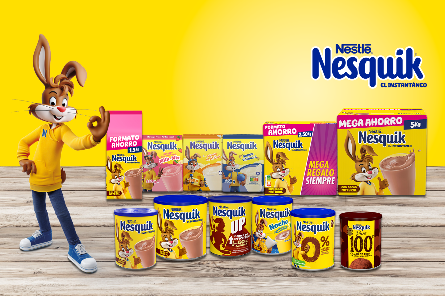 Gama de productos Nesquik