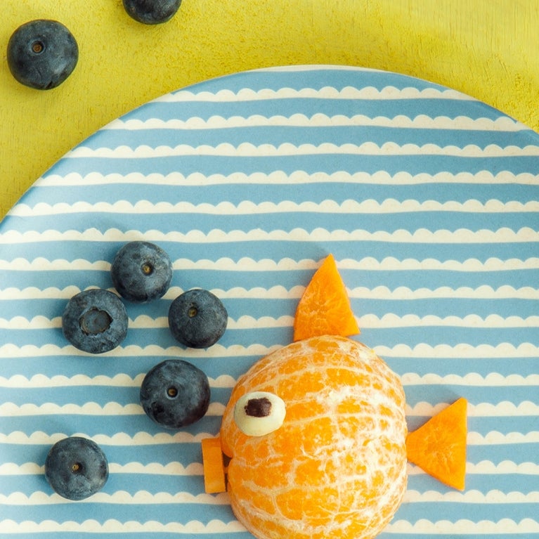 Recetas mandarina en forma de pez Nesquik® Mobile