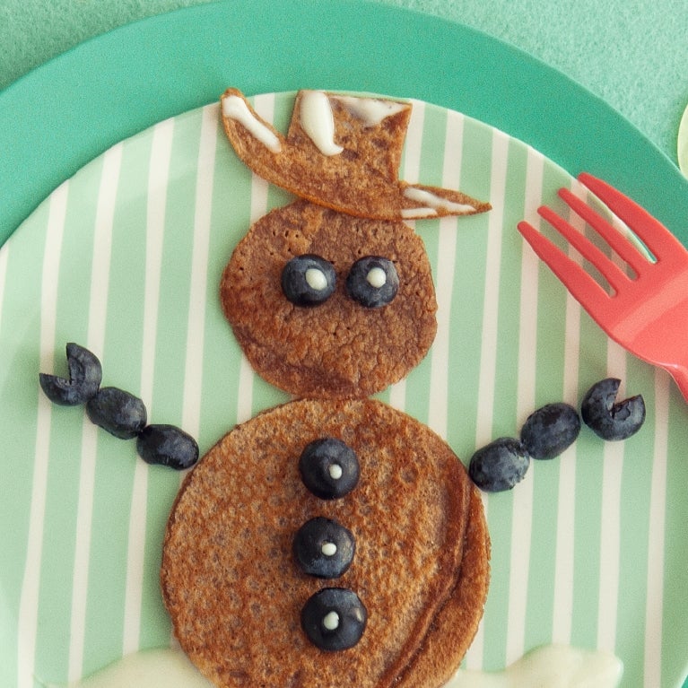 Recetas tortitas muñeco de nieve Nesquik® Mobile