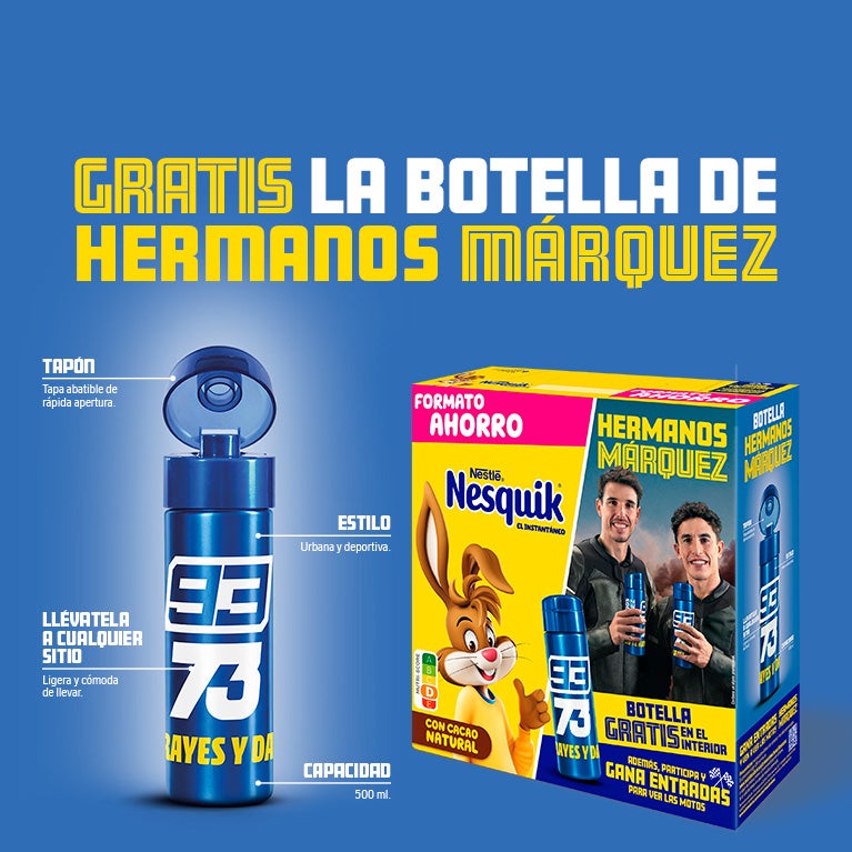 Gratis la botella de hermanos marquez