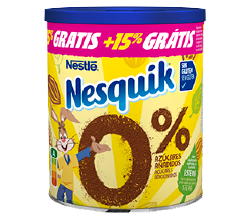 Nesquik cacao soluble 0 azúcares