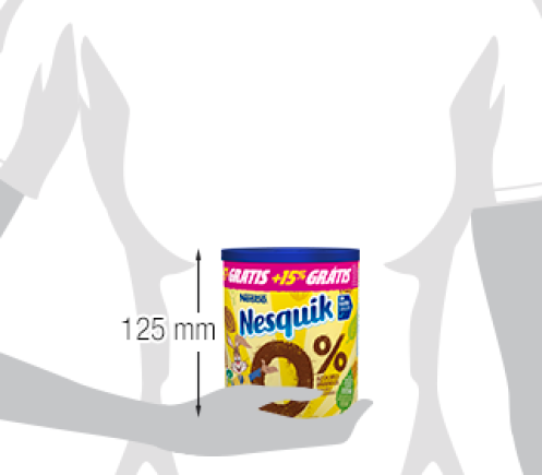 Nesquik cacao soluble 0 azúcares FIGURA
