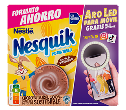 Batido de chocolate soluble Nesquik® Estuche