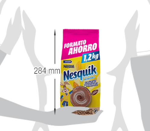 Batido de chocolate soluble Nesquik® Bolsa FIGURA