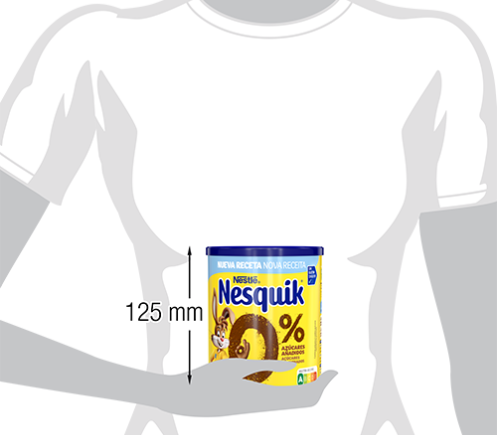 Figura Nesquik 0% azúcares añadidos