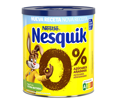 Lata de Nesquik 0 azucares