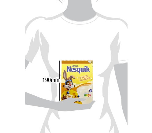 Nesquik Plátano tamaño 190mm