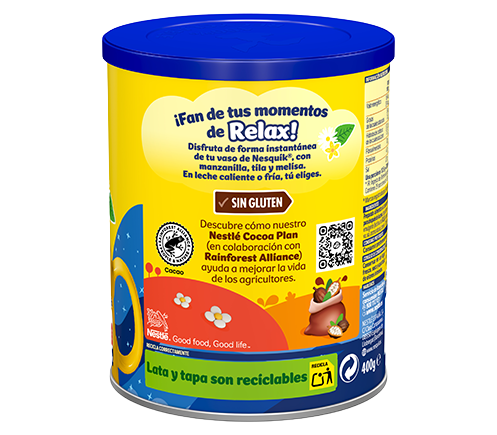 Nesquik Noche parte lateral