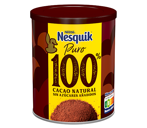Nesquik Puro 100% Cacao Natural frontal