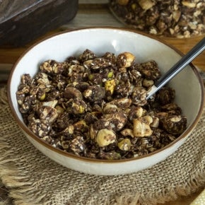 Receta Granola con Cacao